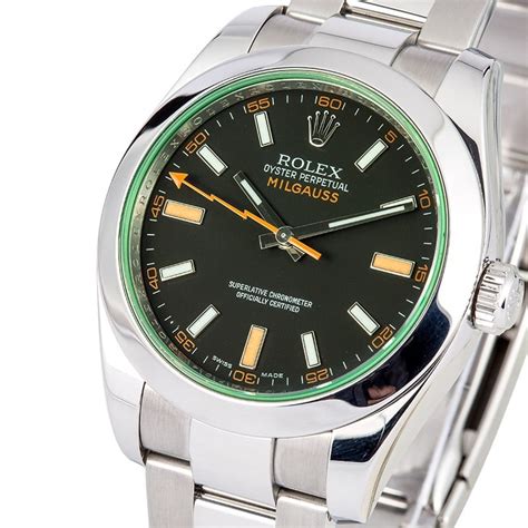 black rolex milgus|Rolex Milgauss price used.